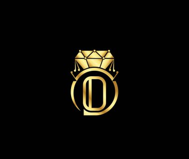 O Letter Creative Diamond Modern Logo Tasarım Şirketi