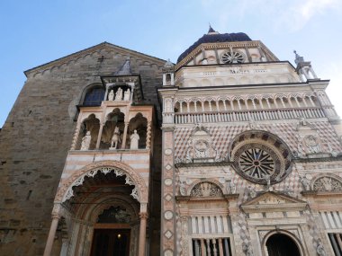 6 september 2025-Bergamo-Italy- View of the Cathedral and Colleoni Chapel in Bergamo