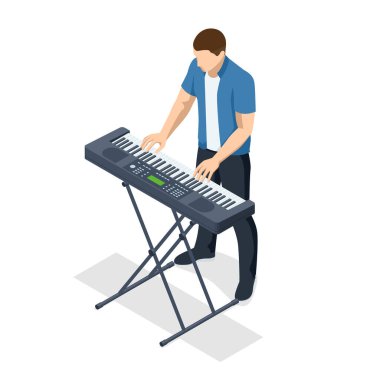 İzometrik sentezleyici. Sentezleyici analog sesi