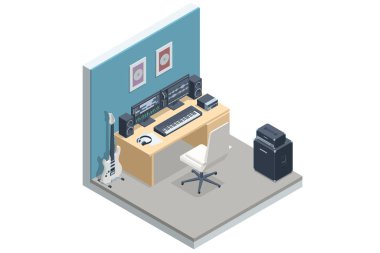 Müzik Kayıt Stüdyosunda Çalışan Ses Mühendisinin Portresi, Karıştırma Kurulu Oluşturur Modern Ses. Kontrol Masasında Çalışan Başarılı Siyah Sanatçı Müzisyeni.
