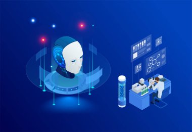 Yapay zeka kavramı yeni bitki genetik mühendisliğinin geliştirilmesine yardımcı olur..