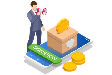 Isome 'lı karakterler internet üzerinden bağış yapıyor. Finansal yardım insani projelerimiz için çok önemli. Birinin hayatını olumlu yönde etkilemek için bağış yapın.