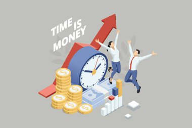 Veri Analizi, İş İstatistik, Yönetim, Danışmanlık ve Pazarlama için Isometric Expert Ekibi. İletişim ve çağdaş pazarlama. Şirket çalışanları birlikte çalışıyor..