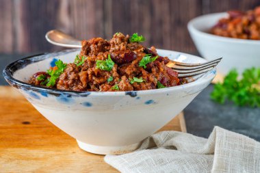 Chili con carne - Geleneksel Meksika yemeği