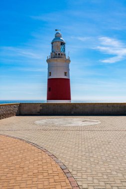 Gibraltar, İngiltere 'deki Europa Point Deniz Feneri