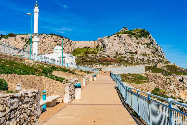 Mezquita Ibrahim Ibrahim Europa Point Gibraltar Reino Unido — Foto de Stock