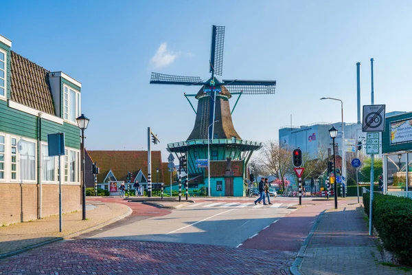 Zaandijk Holland April 2023 Zaandijk Gemeente Zaanstad Een Wijk Van — Stockfoto