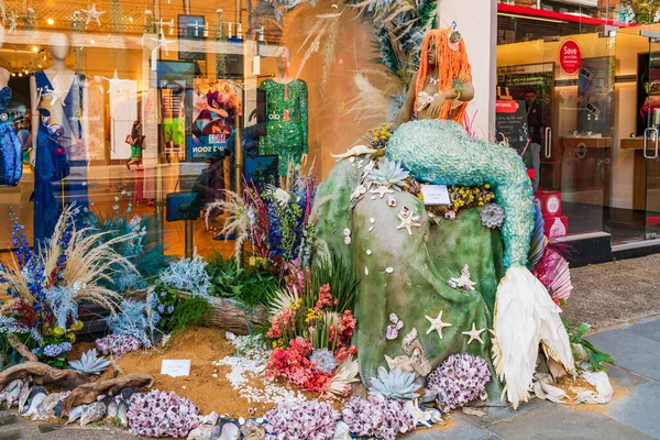 stock image LONDON, UK - MAY 24, 2023: Spectacular floral displays for Chelsea in Bloom annual floral art show transform the streets of Chelsea with breathtaking displays made of fresh flowers