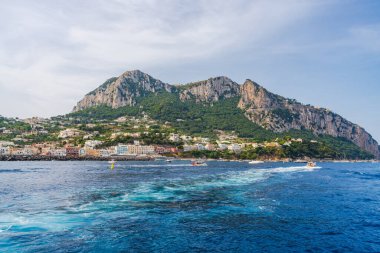 Capri Adası, İtalya Manzarası