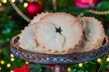 Geleneksel kıymalı turtalar.