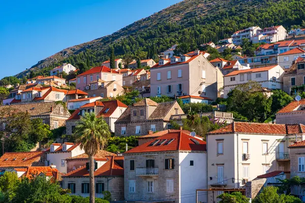 Hırvatistan 'ın güneyinde yer alan Dubrovnik kentinin manzarası