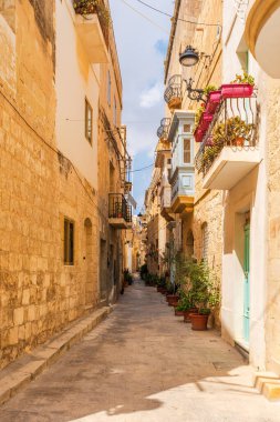 Malta, Rabat 'ta dar bir sokak.