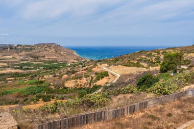 Countryside on Gozo island, Malta clipart