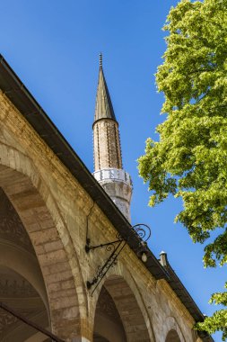 Saraybosna ve Bosna-Hersek 'teki Gazi Hüseyin-dilenci camii minaresi
