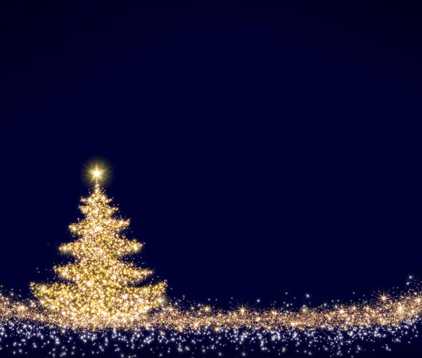 전나무에 성탄절 — 스톡 사진