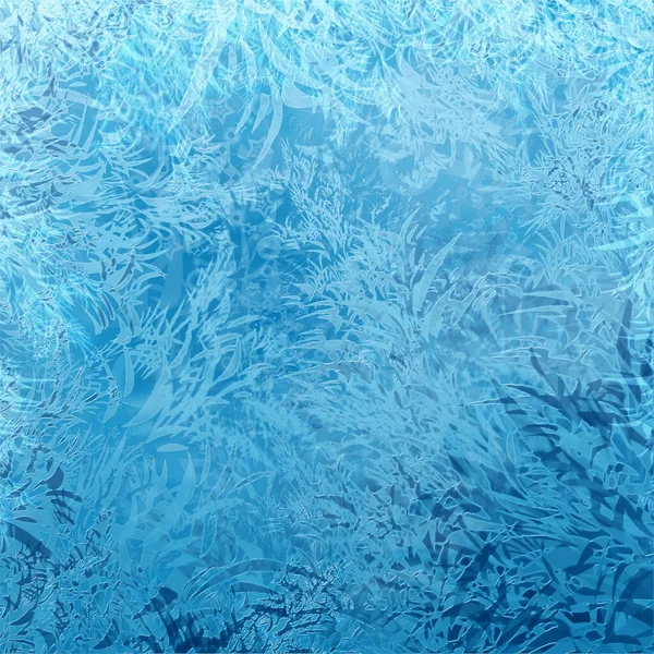 Eis Textur Kristall Blautöne Hintergrund — Stockfoto