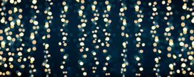 Mavinin üzerindeki bulanık bokeh ile Mutlu Noeller. .