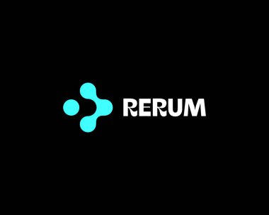 Renkli noktalardan oluşan soyut bir logo. Evrensel çapraz artı vektör sembolü. Yaratıcı eczane kliniği düz logoti