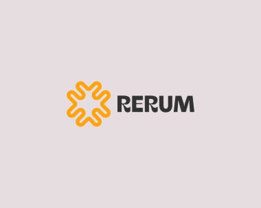 Yaratıcı beyin minimalist logoti. Fikir logosu konsepti. Beyin fırtınası çiçek vektör simgesi.