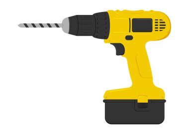 Sondaj vektörü düz tasarımı beyaz arkaplanda izole edildi