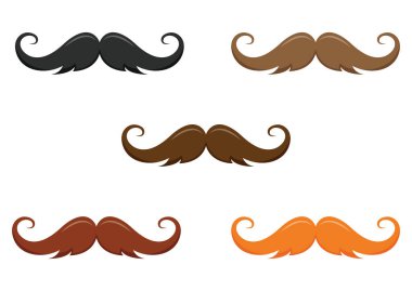 Beş farklı bıyık seti