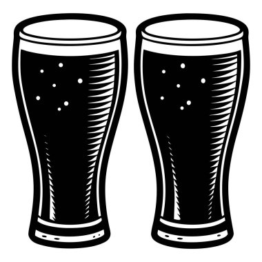 Beyaz arka planda izole edilmiş 2 litre bira silueti.