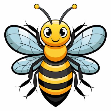 Beyaz arkaplanda Şirin Arı tırnağı