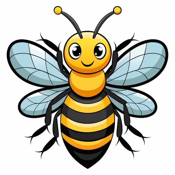 Beyaz arkaplanda Şirin Arı tırnağı