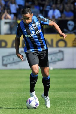 Atalanta 'dan Luis Muriel, İtalya SerieA Şampiyonası' nda Atalanta, Cremonese 1, Atalanta 1, Cremonese 1 'e karşı, Gewiss Stadyumu' nda oynanan karşılaşma sırasında.