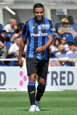 Atalanta 'dan Luis Muriel, İtalya SerieA Şampiyonası' nda Atalanta, Cremonese 1, Atalanta 1, Cremonese 1 'e karşı, Gewiss Stadyumu' nda oynanan karşılaşma sırasında.