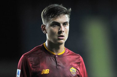 Roma 'nın Paulo Dybala oyuncusu, İtalya SerieA şampiyonası sırasında Empoli - Roma final maçı, Empoli 1, Roma 2, Carlo Castellani Stadyumu' nda oynandı.. 