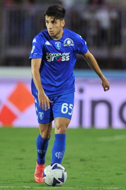 Empoli 'nin Fabiano Parisi oyuncusu, İtalya SerieA şampiyonası sırasında Empoli - Roma final maçı, Empoli 1, Roma 2, Carlo Castellani Stadyumu' nda oynandı.. 