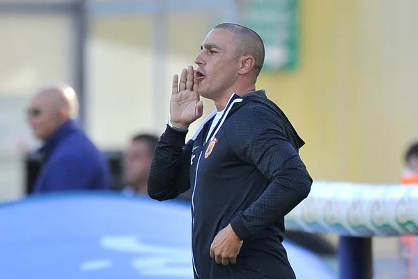 Fabio Cannavaro Coach Benevento Match Italian Serieb League Benevento Ascoli — Φωτογραφία Αρχείου