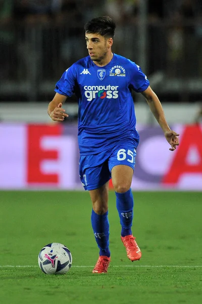 Empoli 'nin Fabiano Parisi oyuncusu, İtalya SerieA şampiyonası sırasında Empoli - Roma final maçı, Empoli 1, Roma 2, Carlo Castellani Stadyumu' nda oynandı.. 