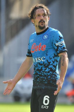 Napoli 'nin Mario Rui oyuncusu, Napoli ile Torino arasındaki İtalya Serie A ligi maçında, Torino 3, Torino 1, Diego Armando Maradona Stadyumu' nda oynandı..