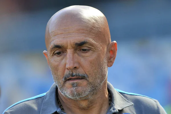 Luciano Spalletti Trainer Von Napoli Während Des Spiels Der Italienischen — Stockfoto