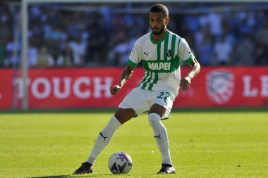 Sassuolo 'lu Jeremy Toljan, Napoli-Sassuolo maçında Napoli 4, Sassuolo 0, Diego Armando Maradona Stadyumu' nda oynandı..