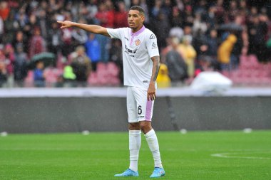 Cremonese 'li Charles Pickel oyuncusu, İtalya Serie A Ligi' nde Salernitana - Cremonese final maçı, Salernitan 2, Cremonese 2, Arechi Stadyumu 'nda oynandı..