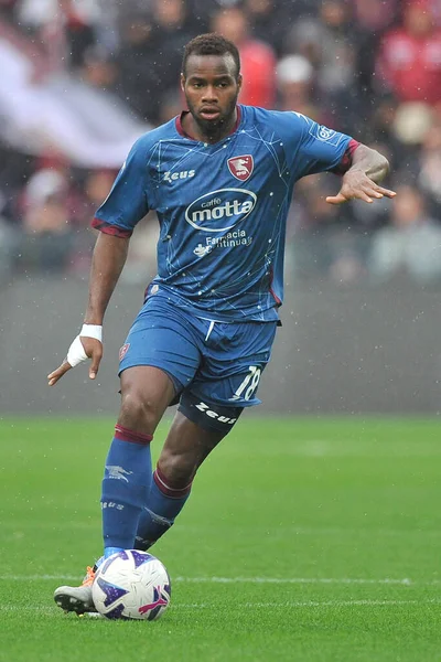 Lassana Coulibaly Player Salernitana Match Italian Serie League Salernitana Cremonese — Stock Photo, Image