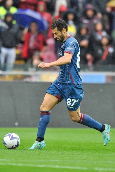 Antonio Candreva Zawodnik Salernitana Podczas Meczu Włoskiej Ligi Serie Pomiędzy — Zdjęcie stockowe
