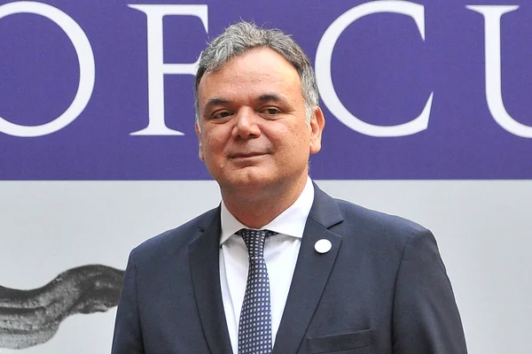Georgios Didaskalou Generalsekretär Für Kultur Während Der Konferenz Der Kulturminister — Stockfoto