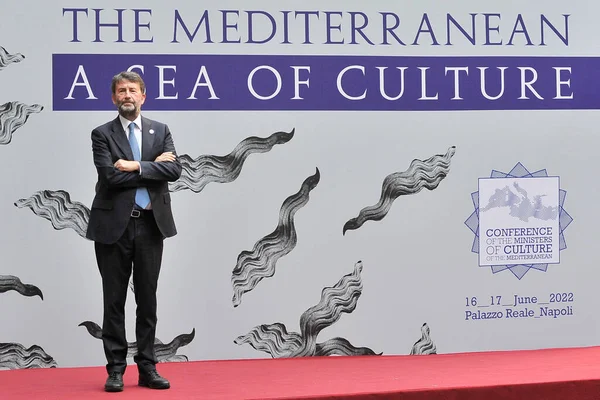 Dario Francescini Italienischer Kulturminister Während Der Konferenz Der Kulturminister Des — Stockfoto