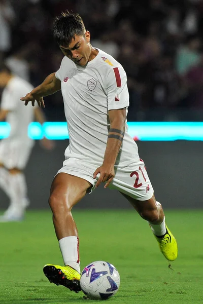 Paulo Dybala Jogador Roma Durante Jogo Liga Italiana Serie Entre — Fotografia de Stock