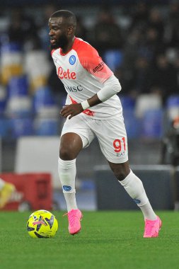 Andr-Frank Zambo Anguissa player of Napoli, during the match of the Italian Serie A league between Napoli vs Cremonese final result, Napoli 3, Cremonese 0, match played at the Diego Armando Maradona stadium