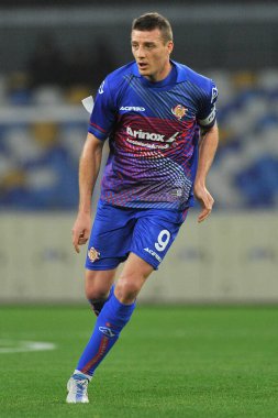 Daniel Ciofani Player of Cremonese, during the round of 16 match of the Italian Cup, between Napoli vs Cremonese, result of regulation time 2-2, but with the defeat on penalties for Napoli, with final result Napoli 6 - Cremonese 7. Match played at th