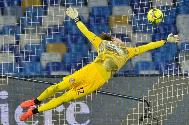 Marco Carnesecchi Player of Cremonese, during the round of 16 match of the Italian Cup, between Napoli vs Cremonese, result of regulation time 2-2, but with the defeat on penalties for Napoli, with final result Napoli 6 - Cremonese 7. Match played at