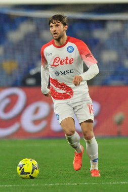 Andr-Frank Zambo Anguissa player of Napoli, during the match of the Italian Serie A league between Napoli vs Cremonese final result, Napoli 3, Cremonese 0, match played at the Diego Armando Maradona stadium