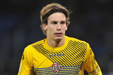 Marco Carnesecchi Player of Cremonese, during the round of 16 match of the Italian Cup, between Napoli vs Cremonese, result of regulation time 2-2, but with the defeat on penalties for Napoli, with final result Napoli 6 - Cremonese 7. Match played at