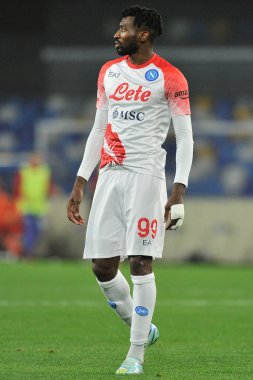 Andr-Frank Zambo Anguissa player of Napoli, during the match of the Italian Serie A league between Napoli vs Cremonese final result, Napoli 3, Cremonese 0, match played at the Diego Armando Maradona stadium