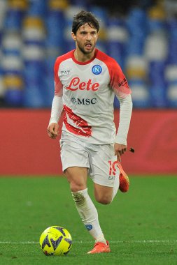 Andr-Frank Zambo Anguissa player of Napoli, during the match of the Italian Serie A league between Napoli vs Cremonese final result, Napoli 3, Cremonese 0, match played at the Diego Armando Maradona stadium